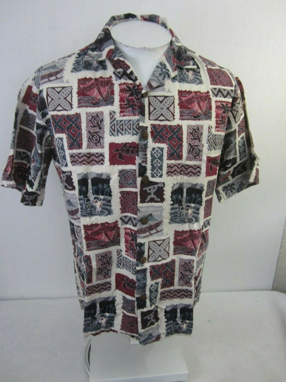 Hilo Hattie vintage Men Hawaiian ALOHA shirt p2p … - image 3