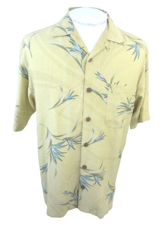 tommy bahama luau floral camp shirt