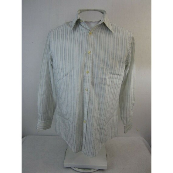 JCPenney Satin Touch vintage 70s Men Dress Shirt … - image 3