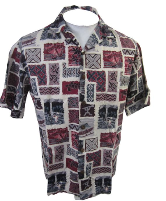 Hilo Hattie vintage Men Hawaiian ALOHA shirt p2p … - image 1