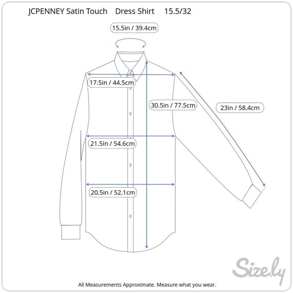 JCPenney Satin Touch vintage 70s Men Dress Shirt … - image 2