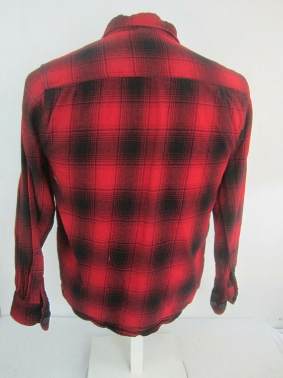 Coleman vtg 1990s Men shirt plaid long sleeve p2p… - image 7