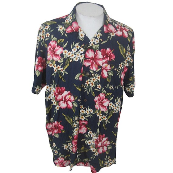 Hoffman Fabrics Men Hawaiian Shirt P2p 