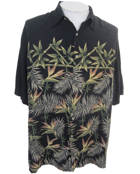 Campia Moda vintage Men Hawaiian camp shirt XL P2P