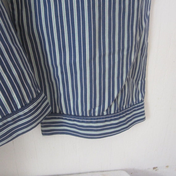 Manhattan vintage mens Pajama Set small stripe bl… - image 6