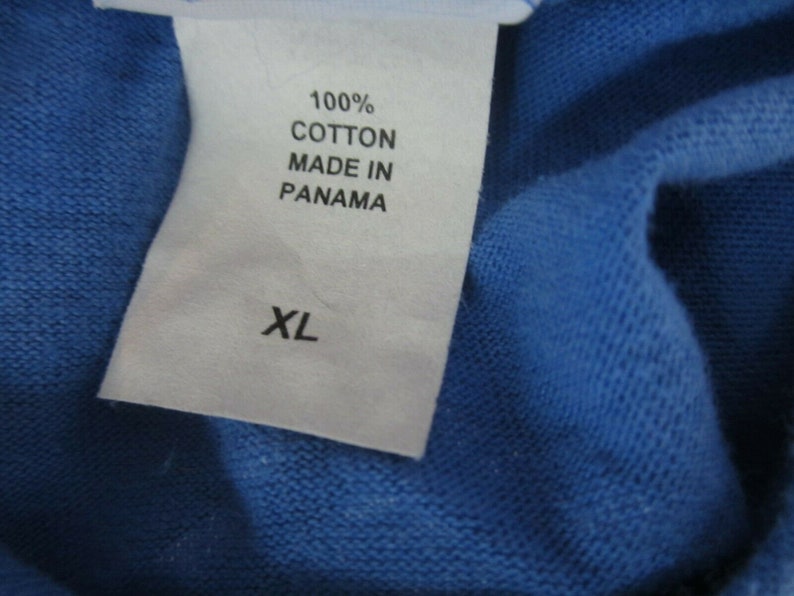 Princess Cruises vintage 1990s T Shirt Panama Canal cruise ship cotton blue size XL image 8