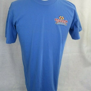 Princess Cruises vintage 1990s T Shirt Panama Canal cruise ship cotton blue size XL image 3