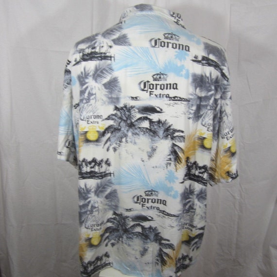 Newport Blue vintage Men Hawaiian camp shirt 2XL … - image 8