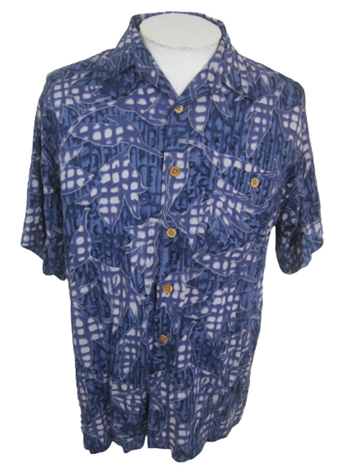Sport Vintage Men Hawaiian Camp Shirt 
