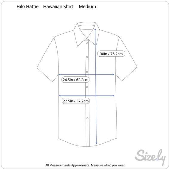 Hilo Hattie Size Chart