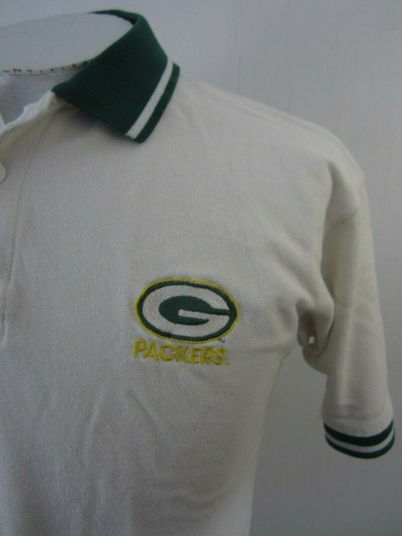 True Fan vintage 90s Men Polo shirt Green Bay Pac… - image 4