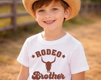 Rodeo Brother Svg Western Bro Png Baby Boy Png Country Son Svg Western Cowboy Png Funny Brotherhood Svg Cricut Cutting Files Png Dxf
