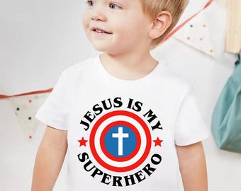 Jesús es mi superhéroe Svg Jesús svg Superhéroe Dios Svg Niño cristiano Svg Jesús superhéroe Png Niño cristiano Svg Cricut Png Archivo Dtf