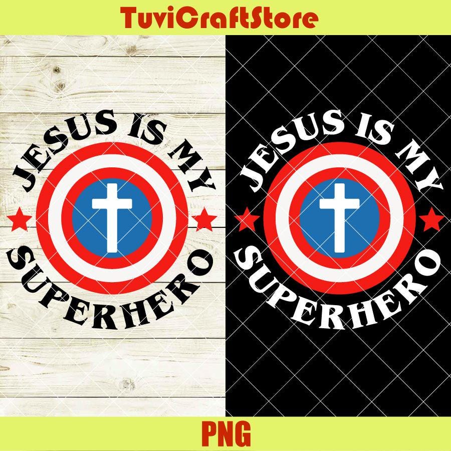 Jesus is My Superhero Svg Jesus Svg Superhero God Svg Christian Toddle ...