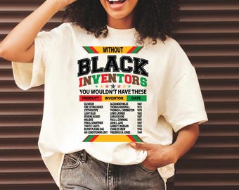 Black Inventors SVG PNG, Black History Month Clipart (Digital Download)