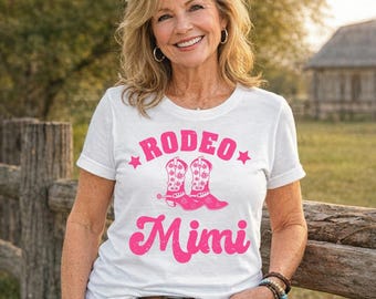 Rodeo Mimi Png Abuela Western Svg Familia Country Svg Vaquera Png Abuela Png Familia Western Png Camiseta Sublimación Dtf