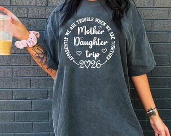 Viaje de madre e hija 2026 SVG Regalo del Día de la Madre Madre e hija SVG Mamá y bebé juntas PNG (Descarga digital)