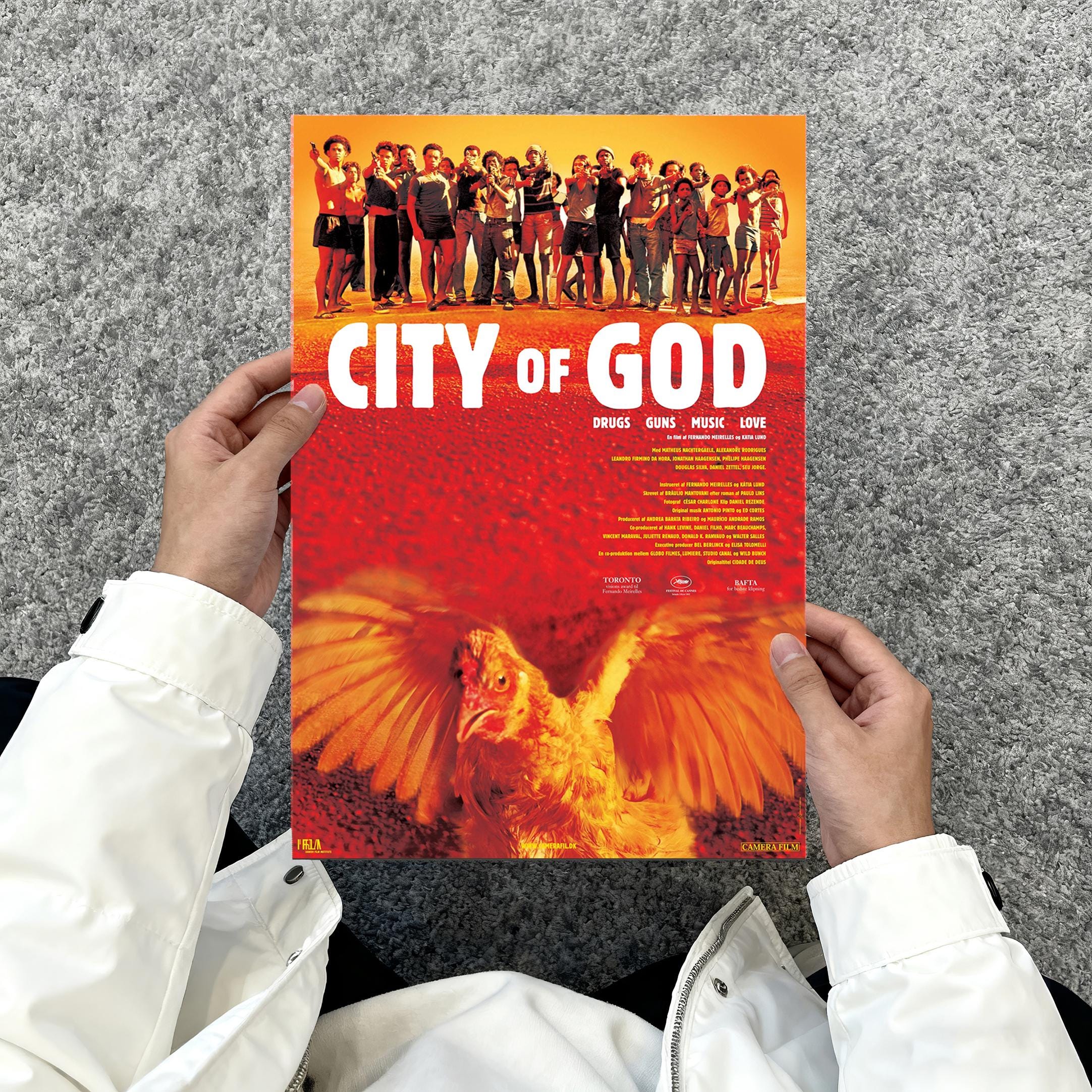 City Of God Movie Premium Poster – MOV876 – Made In USA