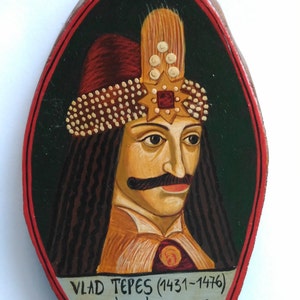 Dracula - Vlad Tepes  Prince of Wallachia (Transilvania,Romania)- gifts for writers, English literature, Gothic, writer Bram Stoker