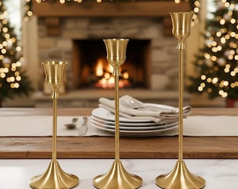 Vintage Villeroy & Boch crystal candlestick for three candles