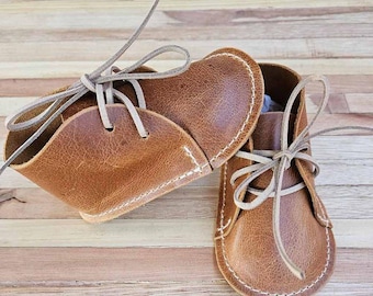 Handmade Baby Toddler Genuine Leather Shoes