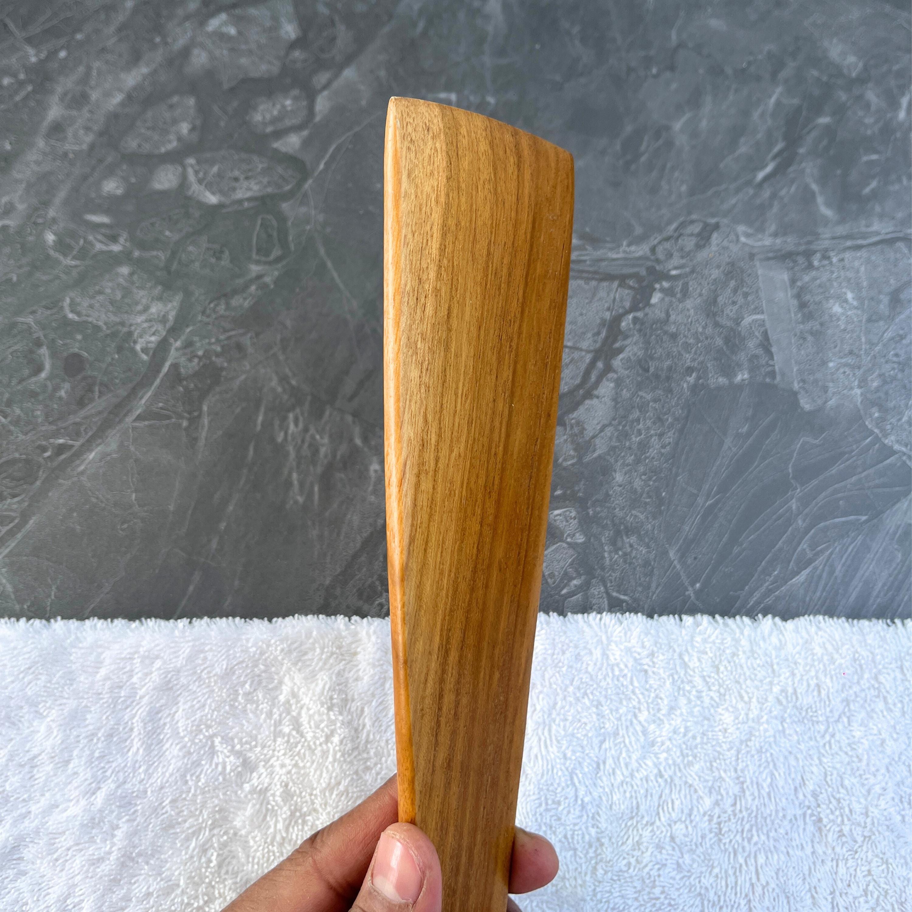 Handcrafted Teak Wood Spatula | Non-stick Safe Cooking Turner - Etsy