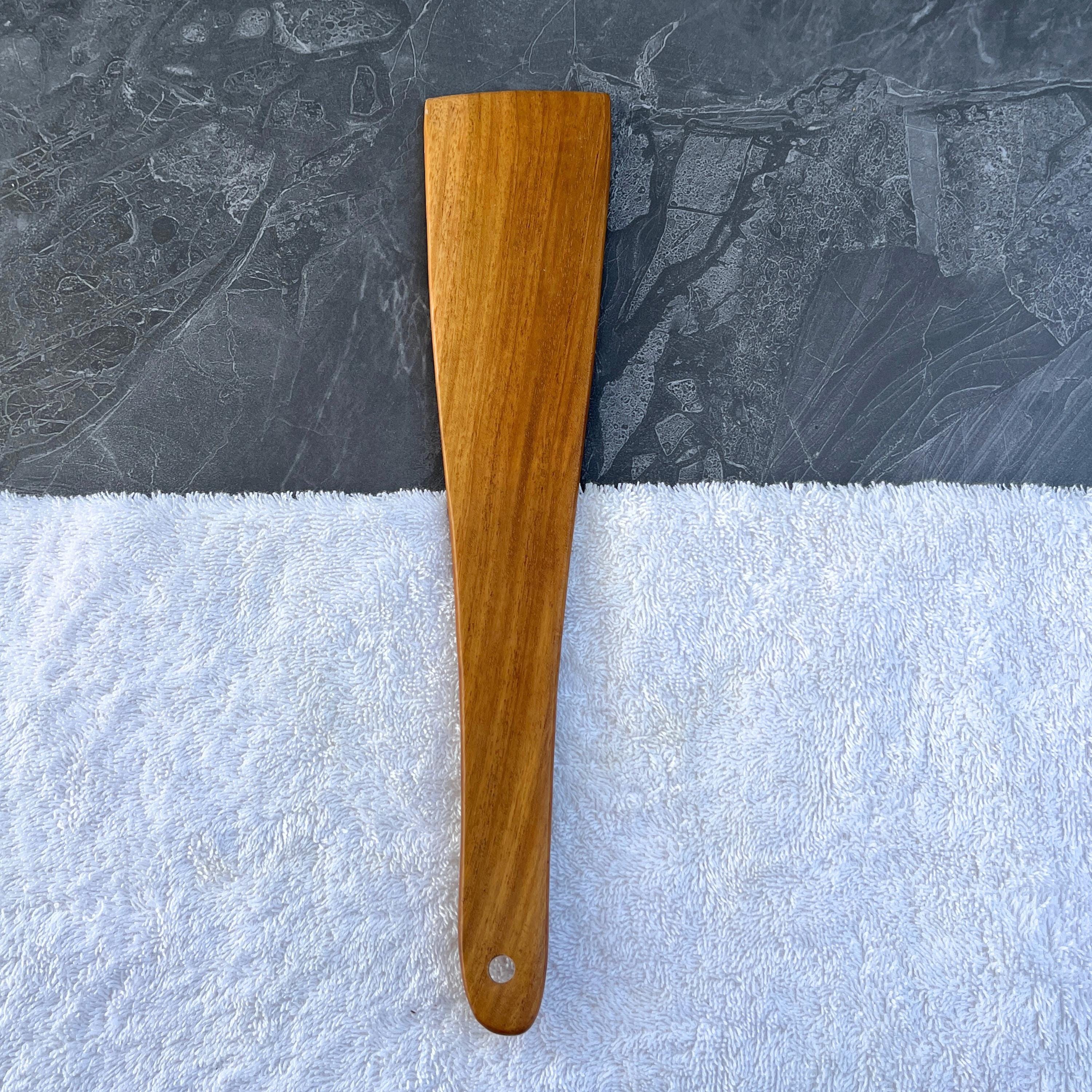Handcrafted Teak Wood Spatula | Non-stick Safe Cooking Turner - Etsy