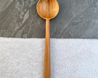 Handgemaakte neem houten soeplepel lepel keukengerei Koken