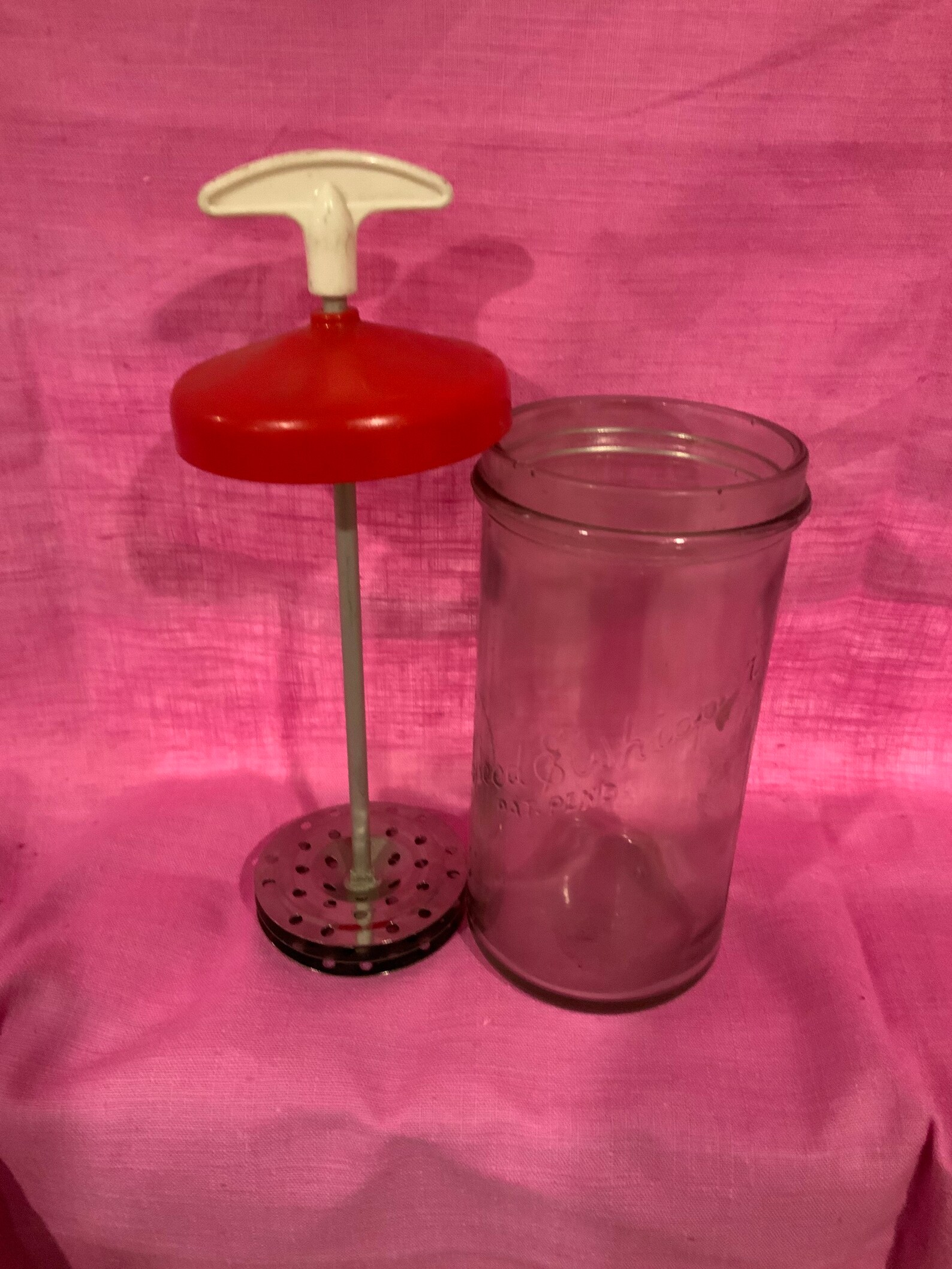 Vintage speed E Whipper Whipped Cream Maker Etsy
