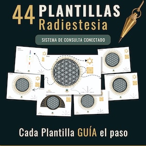 44 Dowsing Templates for Pendulum · Printable PDF Biometers · Energy Consultation Tools