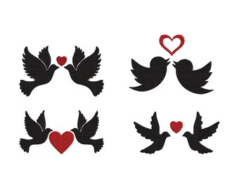 Peace Dove Embroidery Design, Christian Dove Embroidery, Baptism & Wedding Religious Bird Designs, Church Decor, 11 Sizes, Instant Download