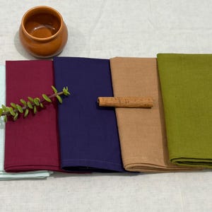 Serwetki lniane na wesele hurtowo - Serwetki z tkaniny pranej