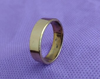 Handmade Pure Copper Band Ring: Boho Thumb Ring, Healing Jewelry