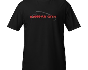 Kansas City Chiefs Black Cotton T-Shirt: Game Day Football Fan Tee