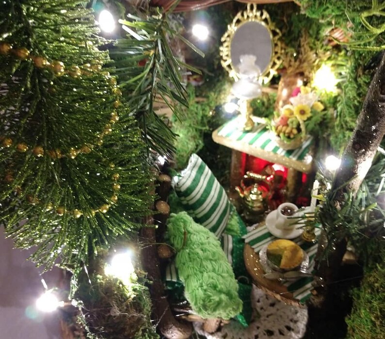 Holiday Handmade Fairy House ~ A WHO Holiday
