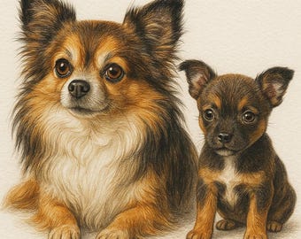 Portrait Tier Tierportrait Portrait (Digitaler Download)