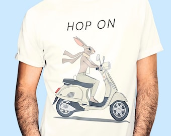 Scooter T-Shirt Gift for Husband Dad Rider Commuter Urban Enthusiast Apparel Tee