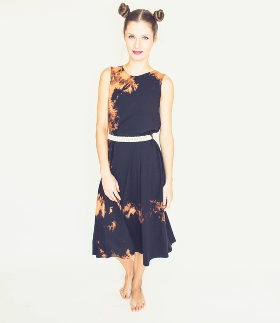 Black Boho Maxi Dress What To Wear Beach Wedding Cozy Etsy