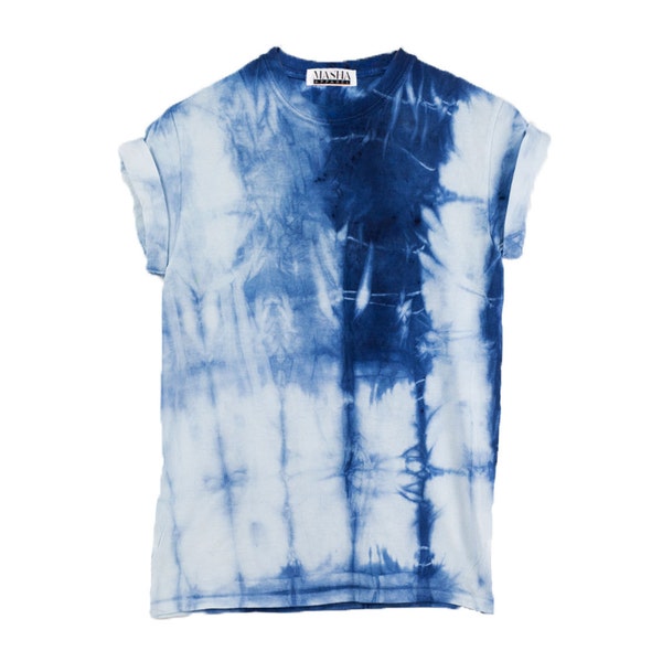 Indigo Tie Dye T-Shirt, NOW IN 2Xl & 3Xl, Memorial Day Tie dye Shirt, Gift for Fathers Day, Shibori Tie Dye, Boho Festival T-shirt