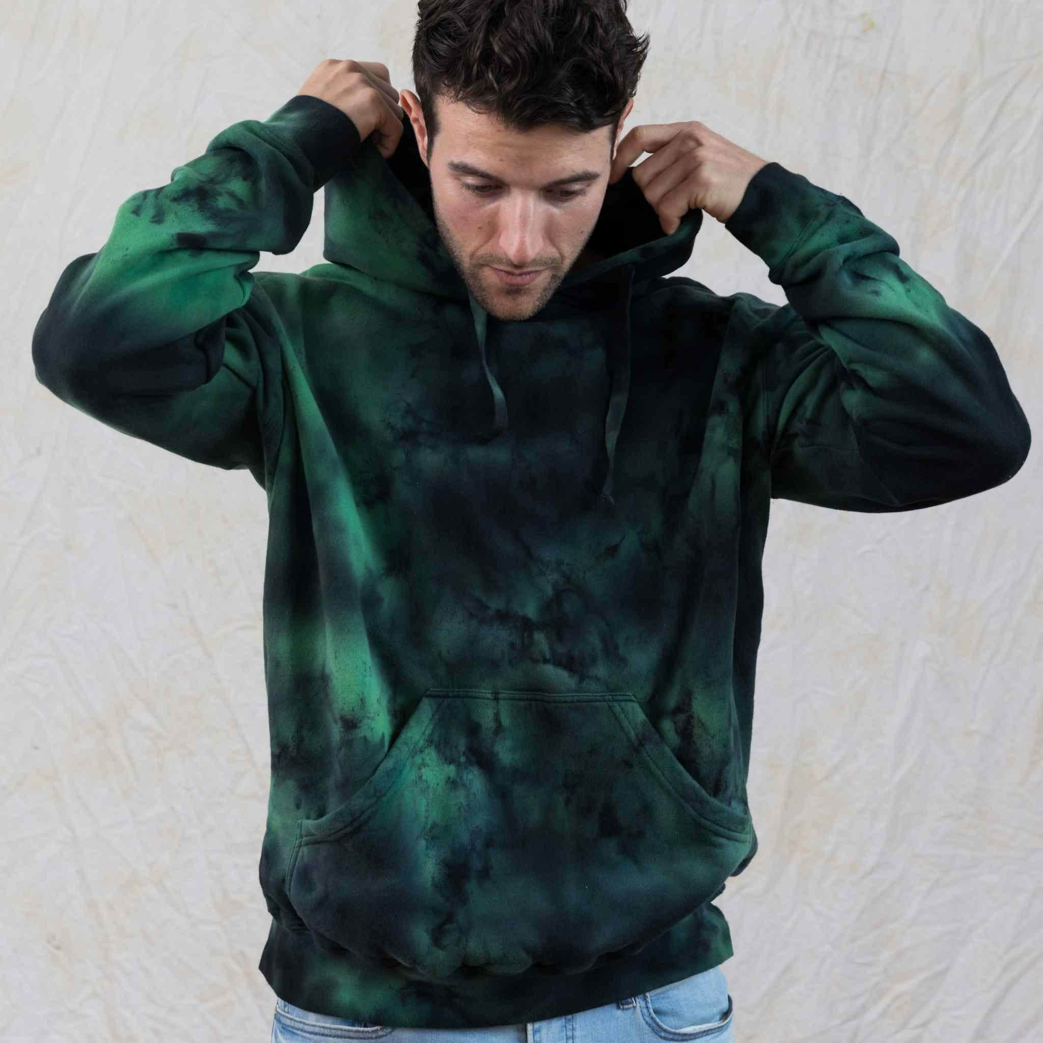 Kathmandu Imports Nebula Tie Dye Zip Up Hoodie M/L