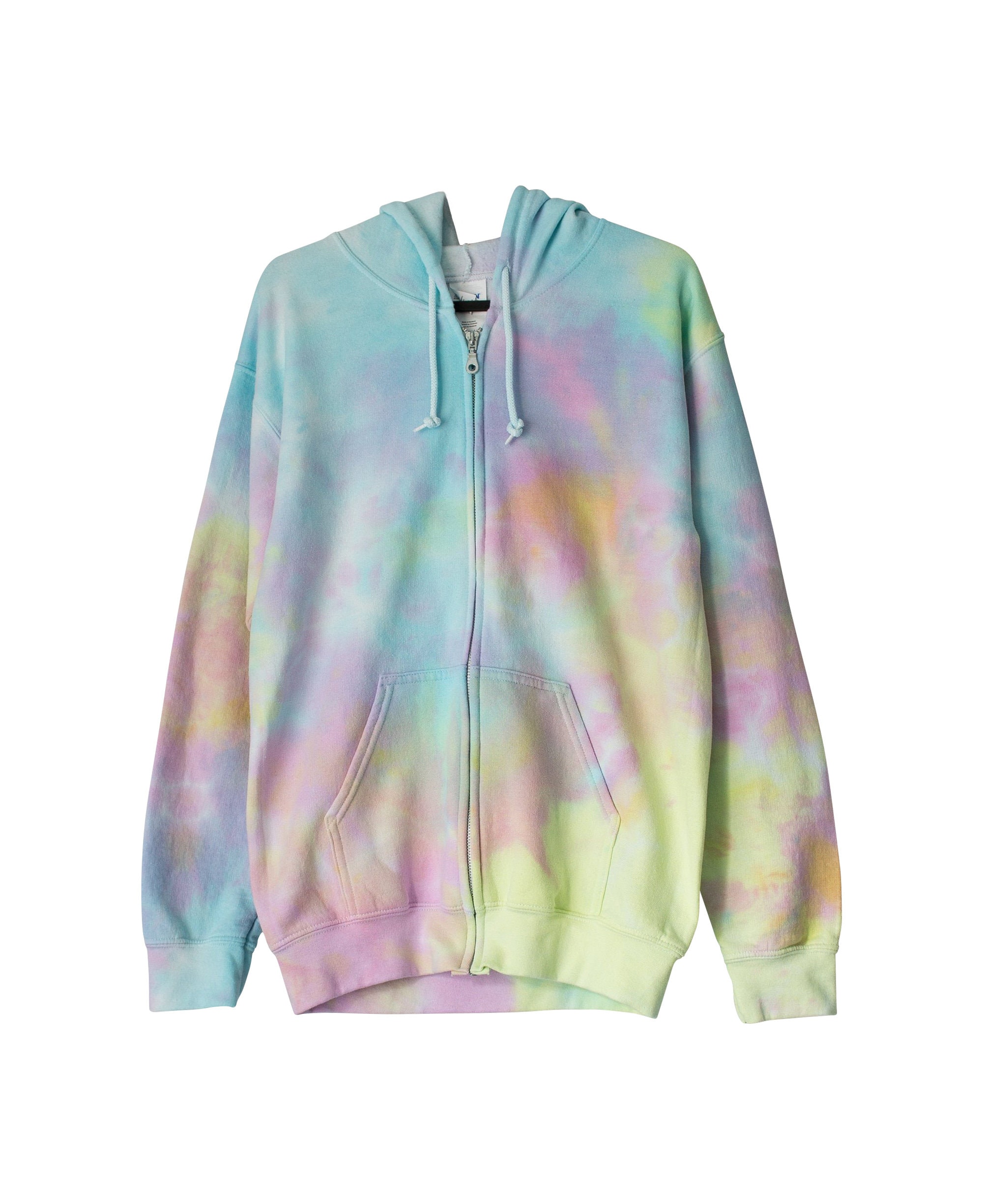 pastel tie dye hoodie