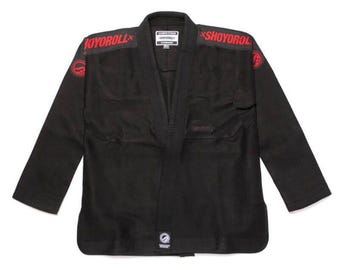 Shoyoroll Comp Standard XIX Q4 BJJ Gi: Lightweight Black Jiujitsu Kimono