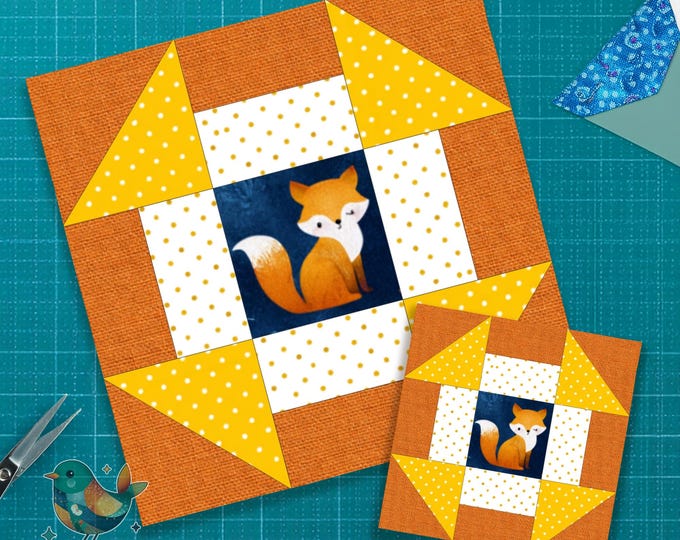 Churn Dash Quilt Block Pattern - Etsy Canada