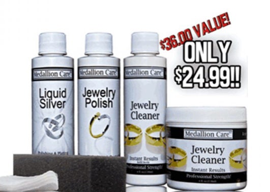 1 Liquid Silver and 1 Polish Solution With 1 Free Jewelry Cleaner