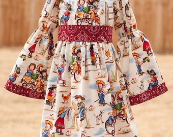 10 year girl western dress