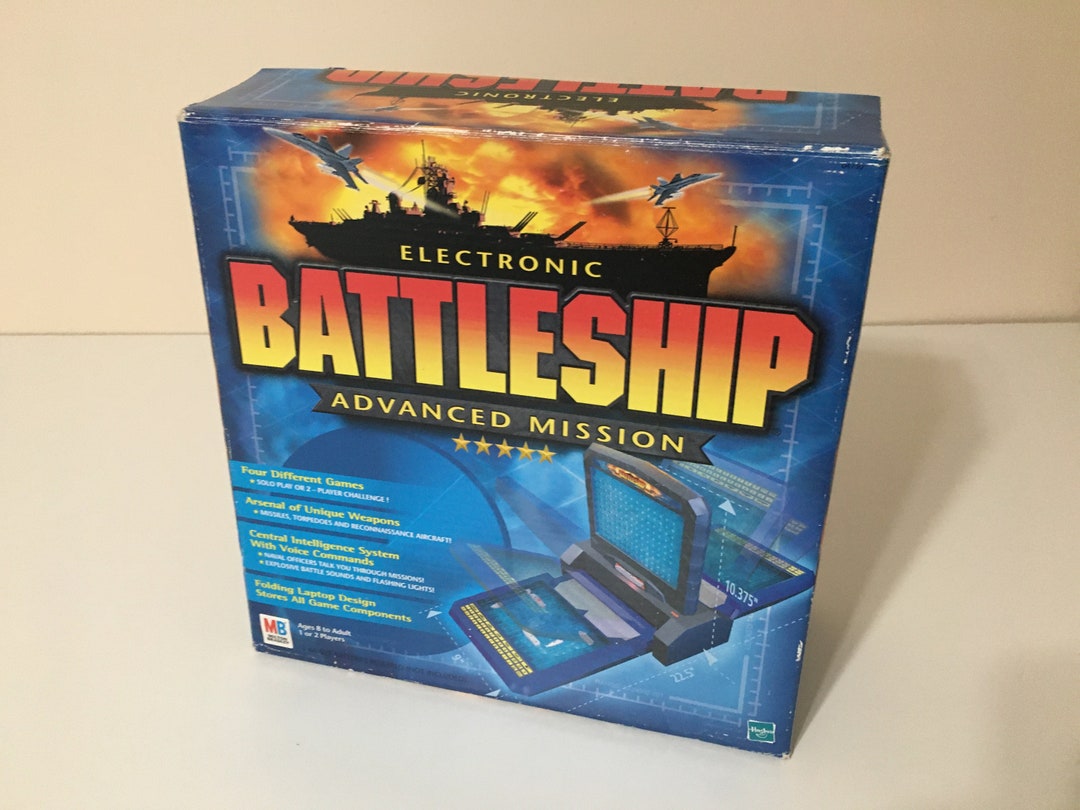 Electronic Talking Battleship Advanced Mission 2000 Milton Bradley