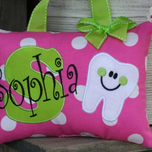 Tooth fairy pillow for boys personalized christmas gift etsy