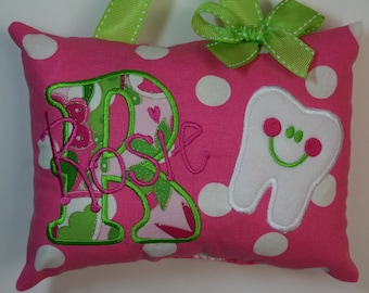 Personalized Tooth Fairy Pillow for Girls