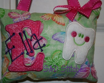 Tooth Fairy Pillow for Girls Personalized