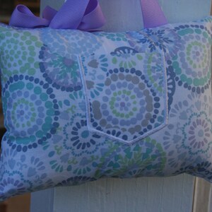 Tooth Fairy Pillow for Girls Personalized Purple Custom Made Boutique image 3